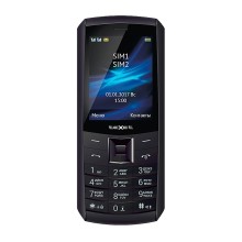Телефон teXet TM-D328 (черный)