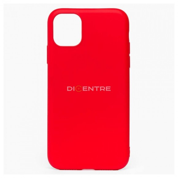 Чехол-накладка для iPhone 12 Pro Max силикон красный