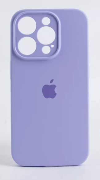 Чехол-накладка для iPhone 13 Pro Silicone Case светло сиреневый