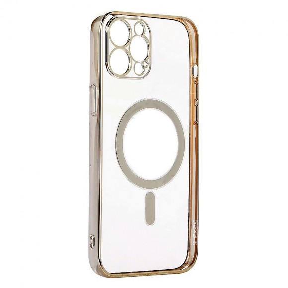 Чехол-накладка для iPhone 13 Pro J-CASE ободок золото