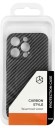 Чехол-накладка для iPhone 14 Pro Max Breaking Carbon Style черный