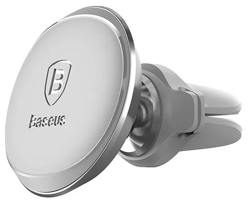 Держатель Baseus Magnetic Air Vent Car Mount Holder SUGX-A02 серебристый