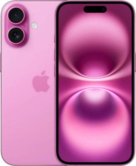 Смартфон Apple iPhone 16 256 ГБ, Dual: nano SIM + eSIM (Pink)