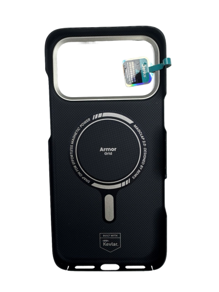 Чехол-накладка для iPhone 17 Pro Max Benks Magnetic Kevlar ArmorAir  ArmorGrid Black