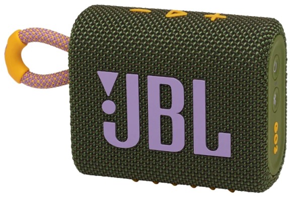 Портативная акустика JBL GO 3, 4.2 Вт, зеленый
