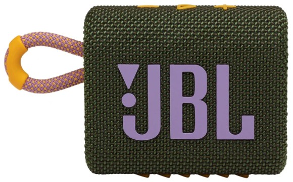 Портативная акустика JBL GO 3, 4.2 Вт, зеленый Портативная акустика JBL GO 3, 4.2 Вт, зеленый