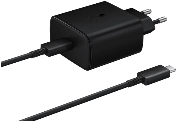 СЗУ Samsung Power USB-C + кабельType-C-Type-C 45W Black Original