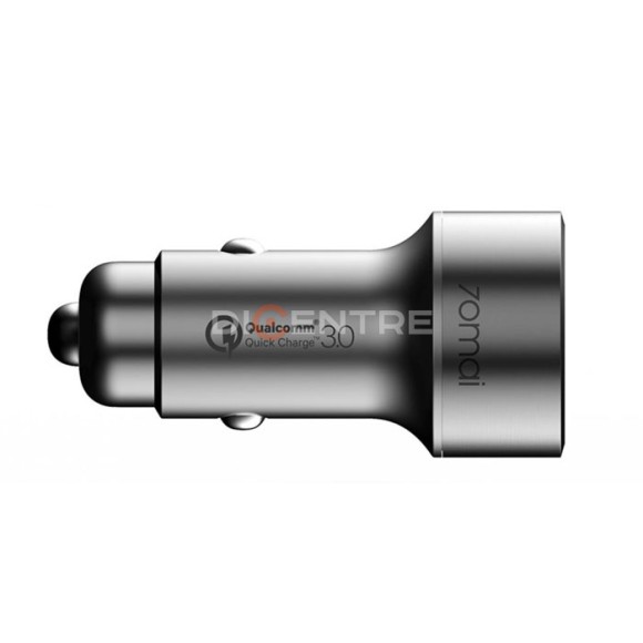 АЗУ XiaoMi 70mai Car Charger Midrive QC3.0 CC02, Серебро