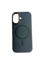 Чехол-накладка для iPhone 17 Mutural Silicone Case Magsafe Black Чехол-накладка для iPhone 17 Mutural Silicone Case Magsafe Black