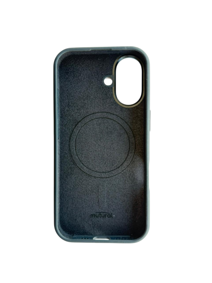 Чехол-накладка для iPhone 17 Mutural Silicone Case Magsafe Black Чехол-накладка для iPhone 17 Mutural Silicone Case Magsafe Black