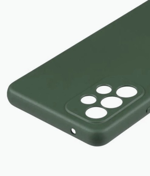 Чехол-накладка Samsung A33 Breaking силикон с микрофиброй зеленый Чехол-накладка Samsung A33 Breaking силикон с микрофиброй зеленый