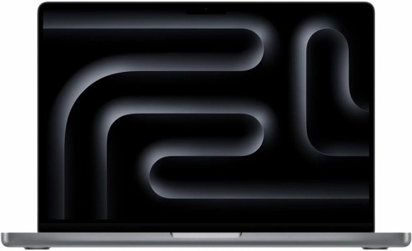 Ноутбук Apple MacBook Pro 14" (M3 10C CPU, 8C GPU 8/1T) (MTL83) Space Gray (2023) (Темно-серый)
