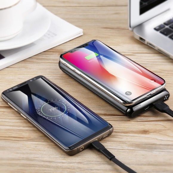 Аккумулятор Baseus Wireless Charger 10000 mAh WXHSD-D01 Аккумулятор Baseus Wireless Charger 10000 mAh WXHSD-D01