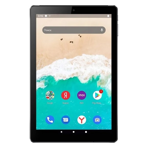 Планшет INOI inoiPad Wi-Fi 2+32GB 3G (2021) (черный)