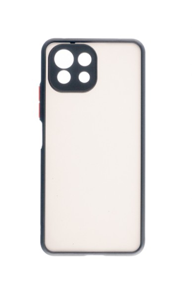 Чехол-накладка Xiaomi Mi 11Lite VEGLAS силикон черный