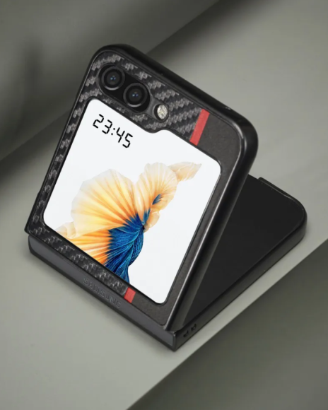 Чехол-накладка Samsung Galaxy Z Flip 5 Santa Barbara Hazel черный