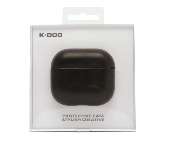 Сумка-чехол на AirPods 4 K-Doo черный Сумка-чехол на AirPods 4 K-Doo черный