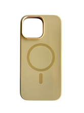 Чехол-накладка для iPhone 16 Pro Max Mutural Silicone Case Magsafe Desert Gold