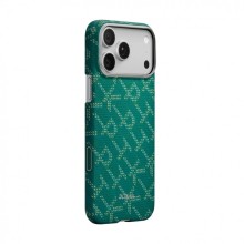 Чехол-накладка для iPhone 17 Pro PITAKA Ultra-Slim Case Gold/Green