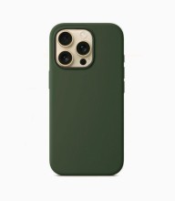 Чехол-накладка для iPhone 16 Pro Max Puloka Cover Silicone Case SG-01 Magsafe Green