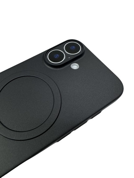 Чехол-накладка для iPhone 16 Memumi Magsafe черный