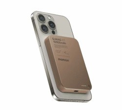 Аккумулятор Momax Mag X 10000 mAh золотой титан Аккумулятор Momax Mag X 10000 mAh золотой титан