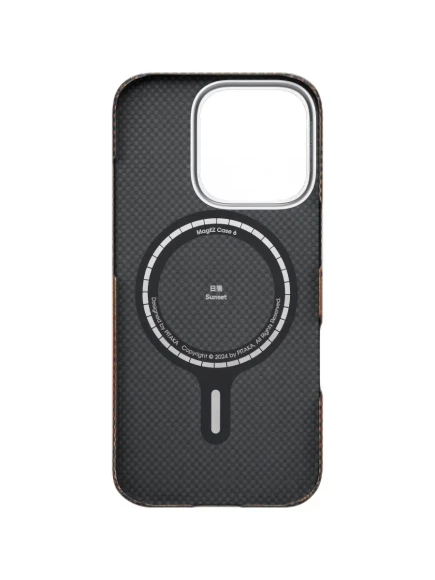 Чехол-накладка для iPhone 16 Pro PITAKA Tactike Woven Case Sunset