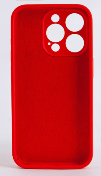 Чехол-накладка для iPhone 13 Pro Silicone Case красный