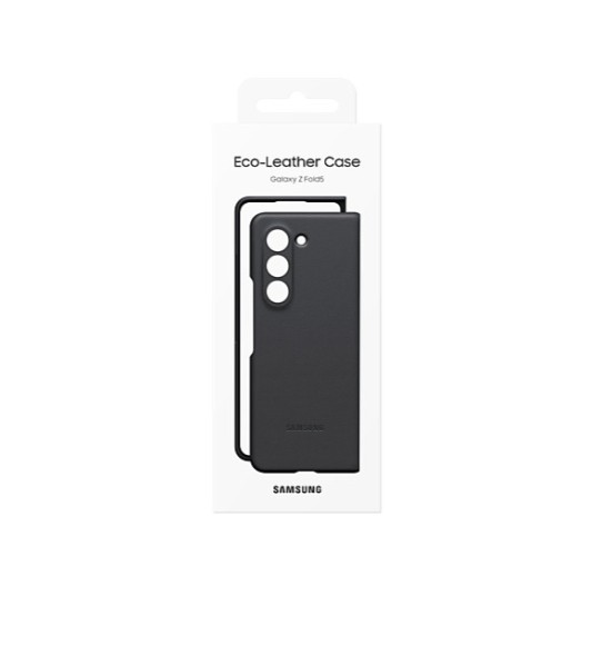 Чехол-накладка Samsung Z Fold 5 Eco-Leather Case EF-VF946 (Черный) Чехол-накладка Samsung Z Fold 5 Eco-Leather Case EF-VF946 (Черный)
