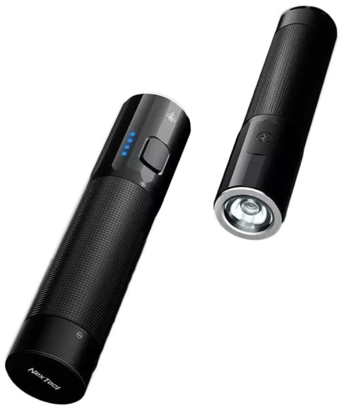 Портативный фонарик NexTool Waterpoof Flashlight Black (NE20069)