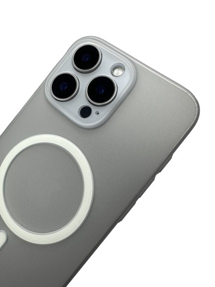 Чехол-накладка для iPhone 16 Pro Memumi Magsafe прозрачный