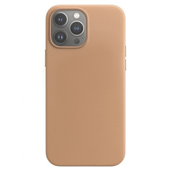 Чехол-накладка для iPhone 13 Pro Silicone Case бежевый