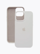 Чехол-накладка для iPhone 13 Pro Silicone Case бежевый