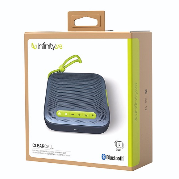 Портативная акустика спикерфон Harman Kardon ClearCall  (синий) Портативная акустика спикерфон Harman Kardon ClearCall  (синий)