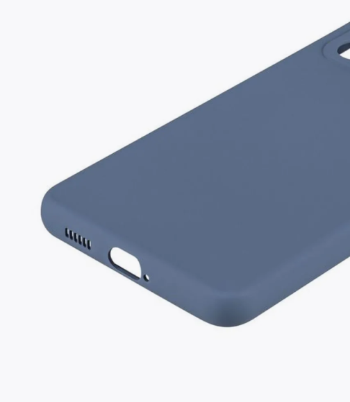 Чехол-накладка Samsung A53 Breaking силикон с микрофиброй синий Чехол-накладка Samsung A53 Breaking силикон с микрофиброй синий