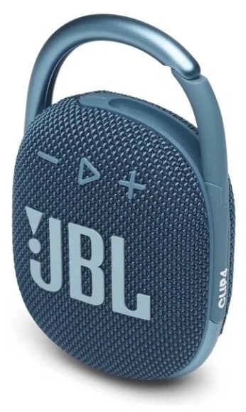 Портативная акустика JBL Clip 4, 5 Вт, синий