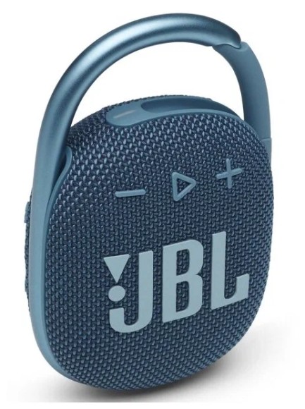 Портативная акустика JBL Clip 4, 5 Вт, синий