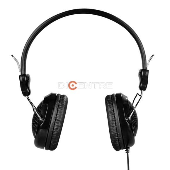 Наушники Hoco W5 с микрофоном и регулируемым оголовьем черный