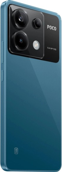 Смартфон Xiaomi POCO X6 5G 12/256 ГБ Global, Dual nano SIM (Blue)