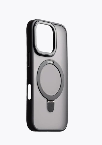 Чехол-накладка для iPhone 16 Pro Max Breaking M01 Stand Style BlackTitanium