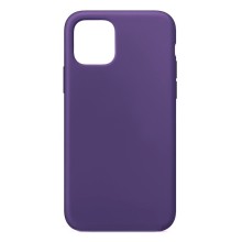 Чехол-накладка для iPhone 11 Silicone Case темно-сиреневый