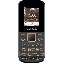 Мобильный телефон teXet TM-202 (Черный)