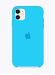 Чехол-накладка для iPhone 11 Pro Silicone Case светло-голубой