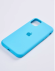 Чехол-накладка для iPhone 11 Pro Silicone Case светло-голубой
