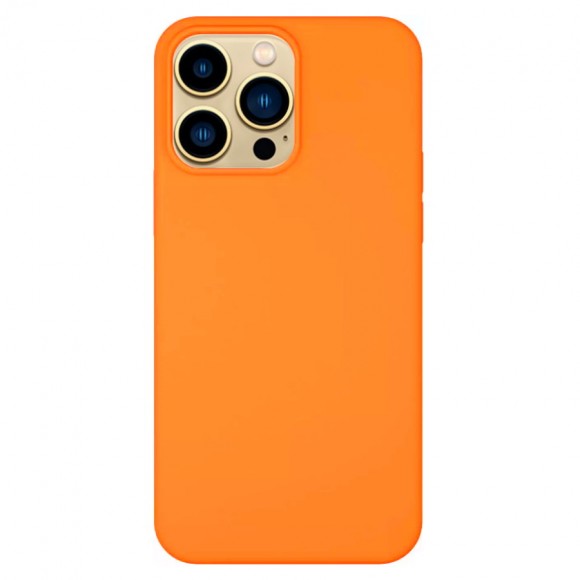 Чехол-накладка для iPhone 13 Pro Silicone Case оранжевый