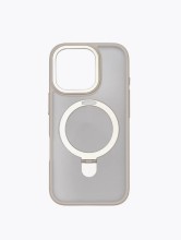 Чехол-накладка для iPhone 16 Pro Max Breaking M01 Stand Style Gold Titanium
