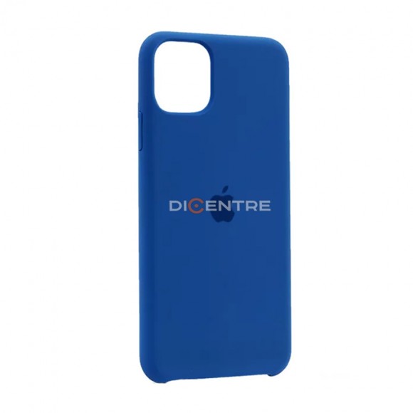 Чехол-накладка для iPhone 12 Mini Silicone Case синий