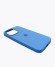 Чехол-накладка для iPhone 12 Mini Silicone Case синий