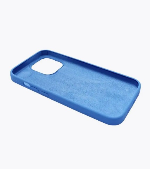 Чехол-накладка для iPhone 12 Mini Silicone Case синий Чехол-накладка для iPhone 12 Mini Silicone Case синий