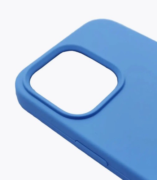 Чехол-накладка для iPhone 12 Mini Silicone Case синий Чехол-накладка для iPhone 12 Mini Silicone Case синий